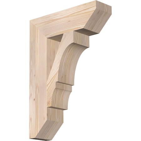 Ekena Millwork Balboa Slat Smooth Bracket, Douglas Fir, 5 1/2"W x 20"D x 28"H BKT06X20X28BOA06SDF